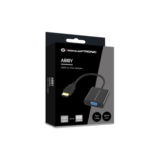 Adaptador Conceptronic HDMI a VGA 1080p 60Hz