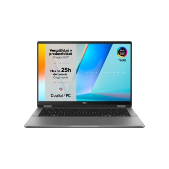 ASUS Vivobook Flip TP3407SA-QL064W ultra 7-258V 14" Oled táctil 32GB 1TB W11