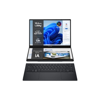 ASUS Zenbook Duo ux8406ca-pz152w Ultra 9 285h 14" táctil 32GB 1TB W11