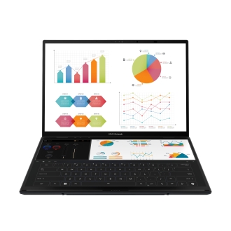 ASUS Zenbook Duo ux8406ca-pz152w Ultra 9 285h 14" táctil 32GB 1TB W11