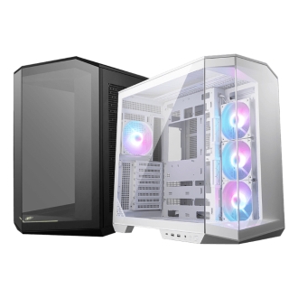 Caja gaming MSI MAG PANO 100R PZ M-ATX RGB blanco