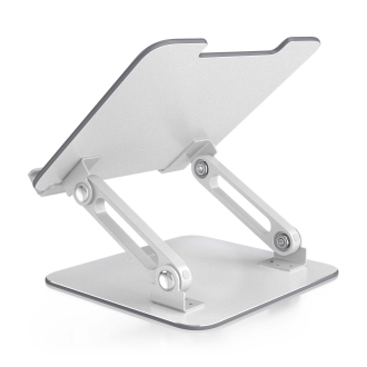 Soporte de sobremesa AISENS ajustable para portátil/tablet 7"-13" plata
