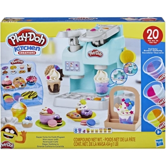 Juguete play - doh super cafetera colorida playset