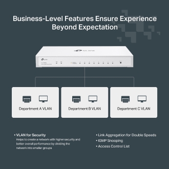 Switch Semigestionable Tp-link Festa FS308G 8xRJ45 GB metalico 1x Entrada Poe Gestion Aplicacion Festa