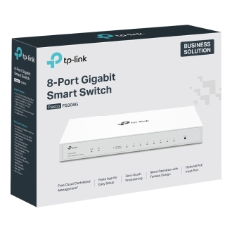 Switch Semigestionable Tp-link Festa FS308G 8xRJ45 GB metalico 1x Entrada Poe Gestion Aplicacion Festa