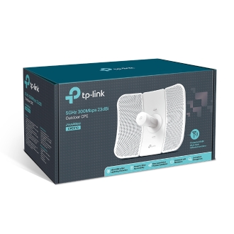 Punto De Acceso Exterior Wifi Tp-link CPE610 300mb 5ghz Antena 23dbi Mimo Direccional Poe Pasivo Ip65