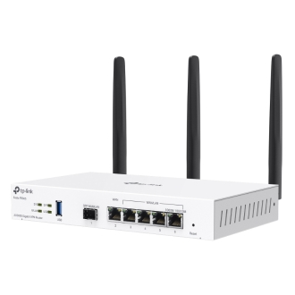 Router Vpn Wifi 6 Tp-link Festa FR365 Ax3000 5xLAN Gb 1xSFP 1xUSB Openvpn Metalico Blanco