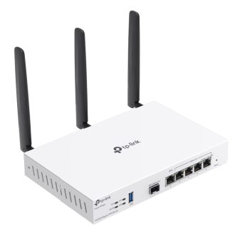 Router Vpn Wifi 6 Tp-link Festa FR365 Ax3000 5xLAN Gb 1xSFP 1xUSB Openvpn Metalico Blanco