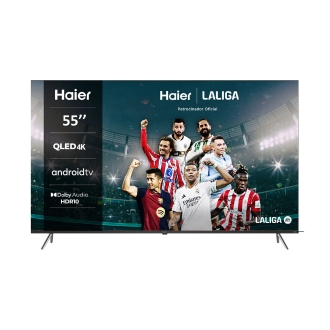 TV Haier 55" H55K705UG UHD QLED Android TV BT HDR10