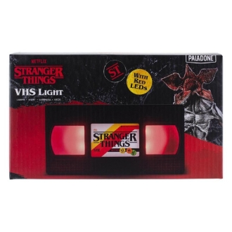 Lampara paladone stranger things vhs logo