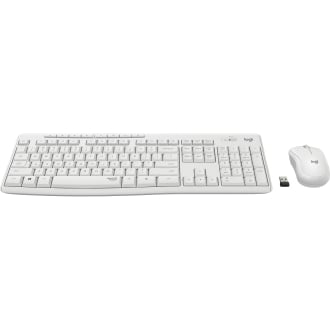 Teclado y ratón inalámbrico Logitech MK295 blanco -ALEMAN-