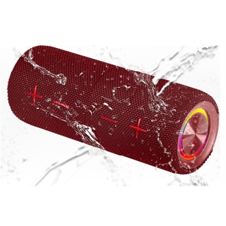 Altavoz Bluetooth Trevi XR 8A44 Double 2x10W Amplif.SPKR + AW 2in1 rojo