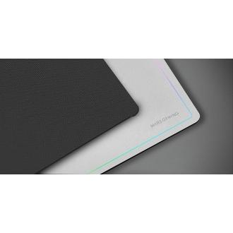 Pack teclado, auriculares, ratón y Alfombrilla Mars Gaming Mcp124prowes H-mech Rgb 3200dpi blanco