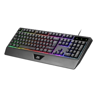Pack teclado, auriculares, ratón y Alfombrilla Mars Gaming Mcp124prowes H-mech Rgb 3200dpi negro