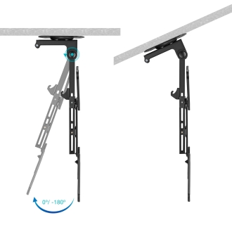 Soporte de techo TooQ LPCE1123TSLI-B para pantalla 23" a 55"