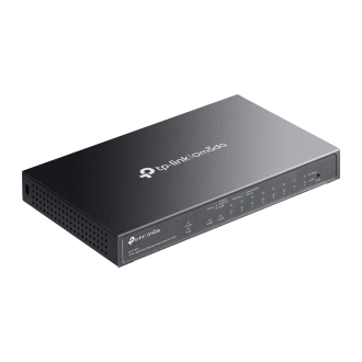 Switch semigestionable TP-Link ES210GMP 10P 1Gb 8xPoE+ 30W máx. 123W 1x SFP fácil gestión VLAN/IGMP