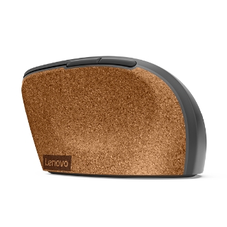Ratón inalámbrico Lenovo Go ergonómico 6 botones 2400 DPI gris