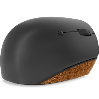 Ratón inalámbrico Lenovo Go ergonómico 6 botones 2400 DPI gris