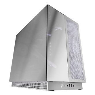 Caja E-ATX torre gaming Mars Gaming MCNOVA3 cristal cromado