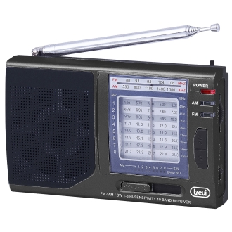Radio Trevi MB 728 portátil multibanda estilo retro black
