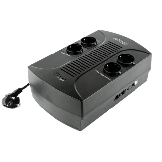 Sai regleta inline Gembird EG-UPS-001 650VA 390W 4 salidas AC