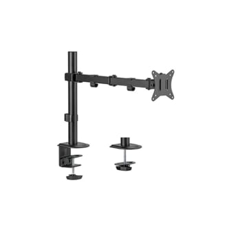 Soporte de mesa Gembird MA-D1-01 13" a 32" con brazo negro