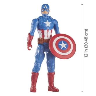Figura hasbro marvel avengers captain america titan hero