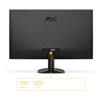 Monitor AOC 24b35hm2 24" VA F100Hz 1ms VGA HDMI negro