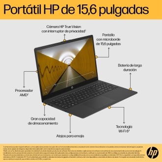 HP 15-fc0127ns R7-7730u 15.6" 8GB 512GB W11 plata