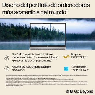 HP Pavilion 16-af0022ns Ultra 5 125u 16" 16GB 512GB W11 celeste