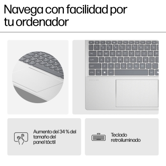 HP Pavilion 16-af0022ns Ultra 5 125u 16" 16GB 512GB W11 celeste