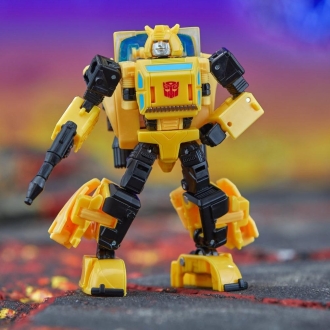 Figura hasbro transformers legacy united deluxe origin bumblebee