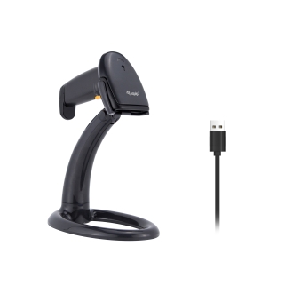 Lector de código de barras Equip 351020 1D con soporte USB