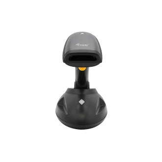 Lector de código de barras Equip 351026 laser 2D inalámbrico larga distancia con soporte USB