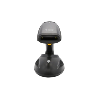 Lector de código de barras Equip 351025 laser 1D inalámbrico larga distancia con soporte USB