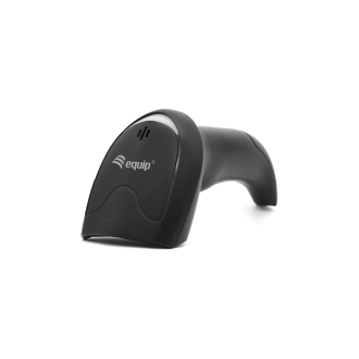 Lector de código de barras Equip 351022 laser 1D con soporte USB