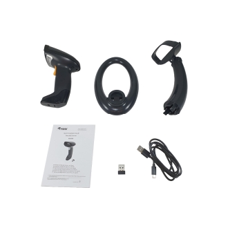 Lector de código de barras Equip 351029 2D inalámbrico con soporte USB 