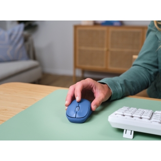 Ratón inalámbrico RF y bluetooth Trust YVI+ 1600DPI 3 dispositivos azul