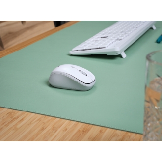 Ratón inalámbrico RF y bluetooth Trust YVI+ 1600DPI 3 dispositivos blanco