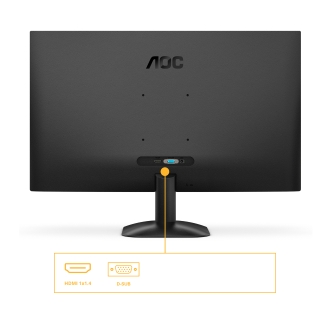 Monitor AOC 27B35HM 27" VA FHD 100Hz 1MS VGA HDMI negro