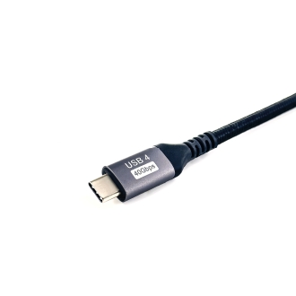 Cable Equip USB tipo C 4 Gen2x2 macho/macho transferencia 40G 240W 1m negro
