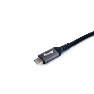 Cable Equip USB tipo C 4 Gen2x2 macho/macho transferencia 40G 240W 1m negro