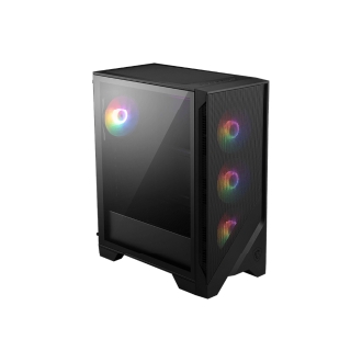 Caja ATX MSI Mag Forge 121A Airflow argb cristal templado negro