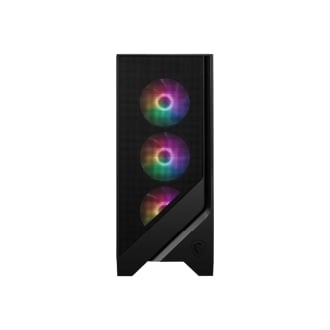 Caja ATX MSI Mag Forge 121A Airflow argb cristal templado negro