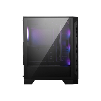 Caja ATX MSI Mag Forge 121A Airflow argb cristal templado negro