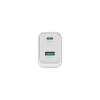 Cargador Conceptronic GaN ALTHEA20W45 45W 1xUSB-C 1xUSB-A, QC 3.0, PPS, PD 3.0