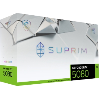 Tarjeta gráfica MSI SUPRIM RTX 5080 SOC 16GB GDDR7