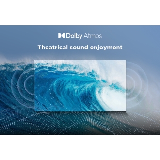 TV TCL 43" 43P7K UHD QLED Google TV Dolby Atmos