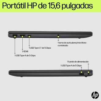HP 15-fd0220ns i5-1334u 15.6" 8GB 512GB W11 plata