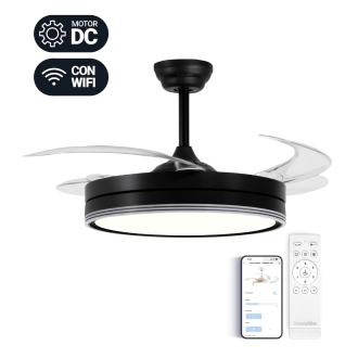 Ventilador de techo U.Blue Altano 7042B retráctil DC.WI